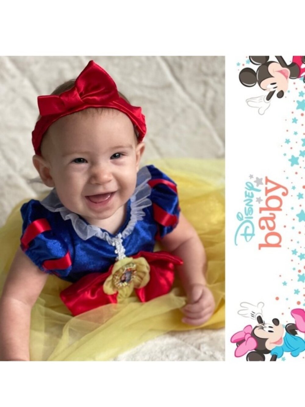 Disney Baby | Princess Snow White Halloween Costume | Size Infant 6-12 Months